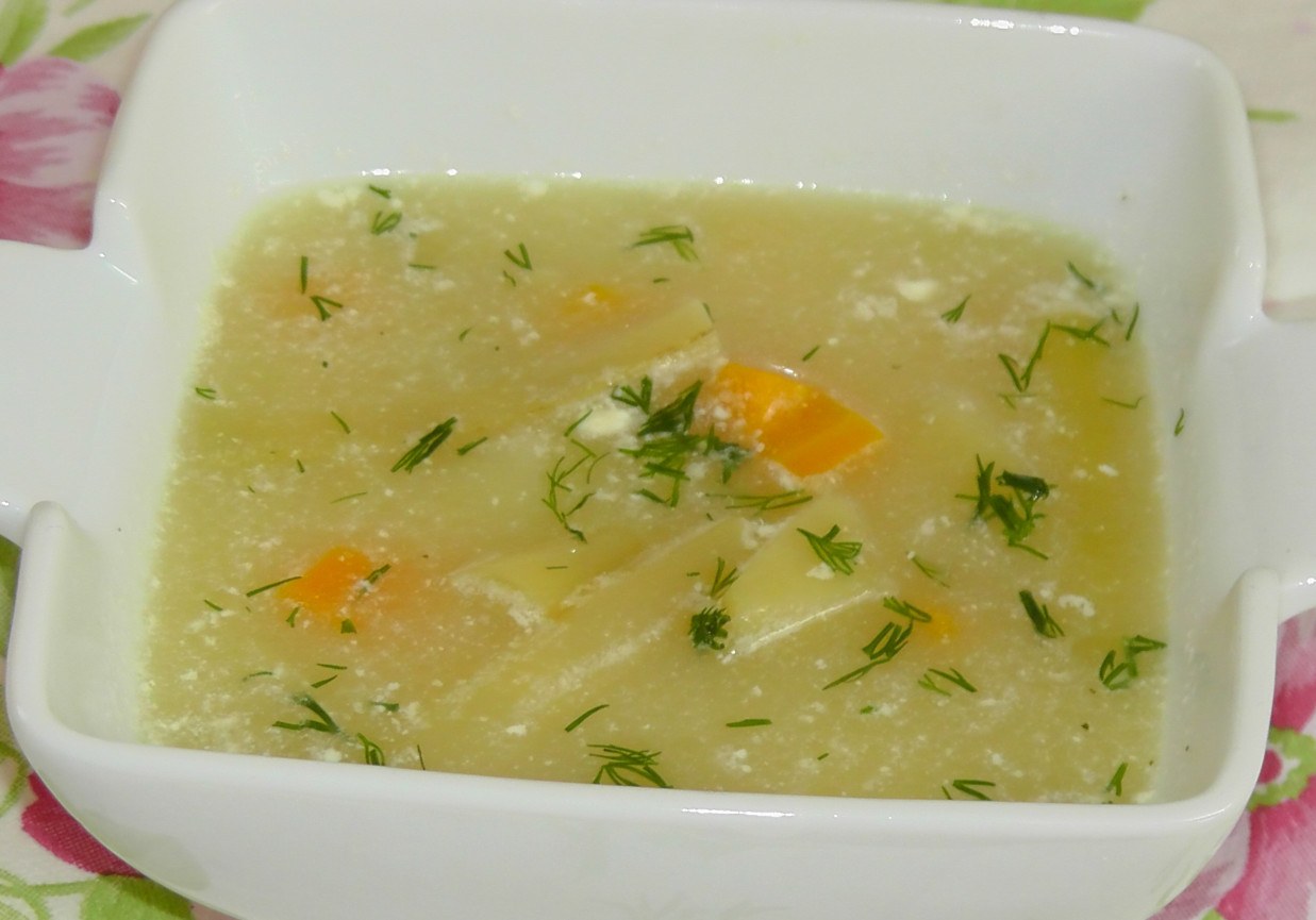 Zupa z fasolką szparagową foto