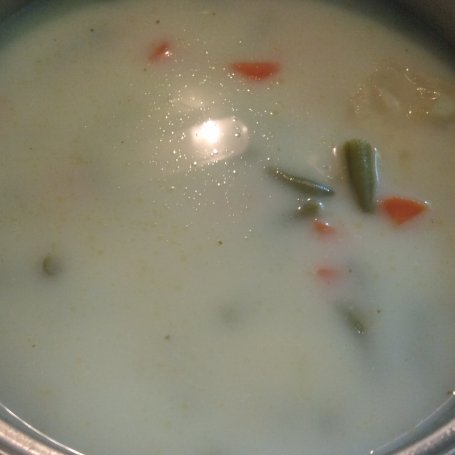 Krok 3 - Zupa z fasolką szparagową foto