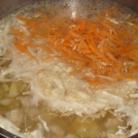 Krok 4 - zupa z fasolka szparagową foto