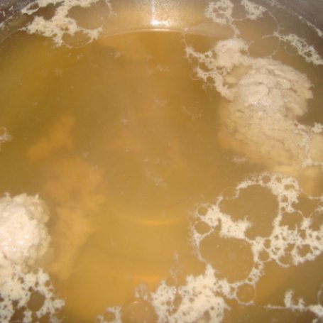 Krok 1 - zupa z fasolka szparagową foto