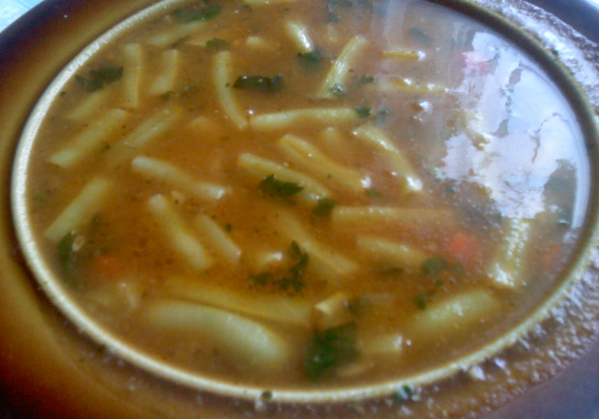 Zupa z fasolką szparagową foto