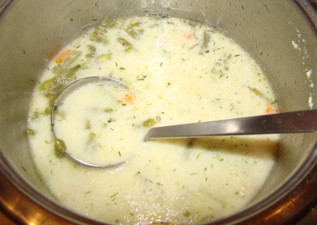 Fotografia przedstawiająca Zupa z fasolką szparagową