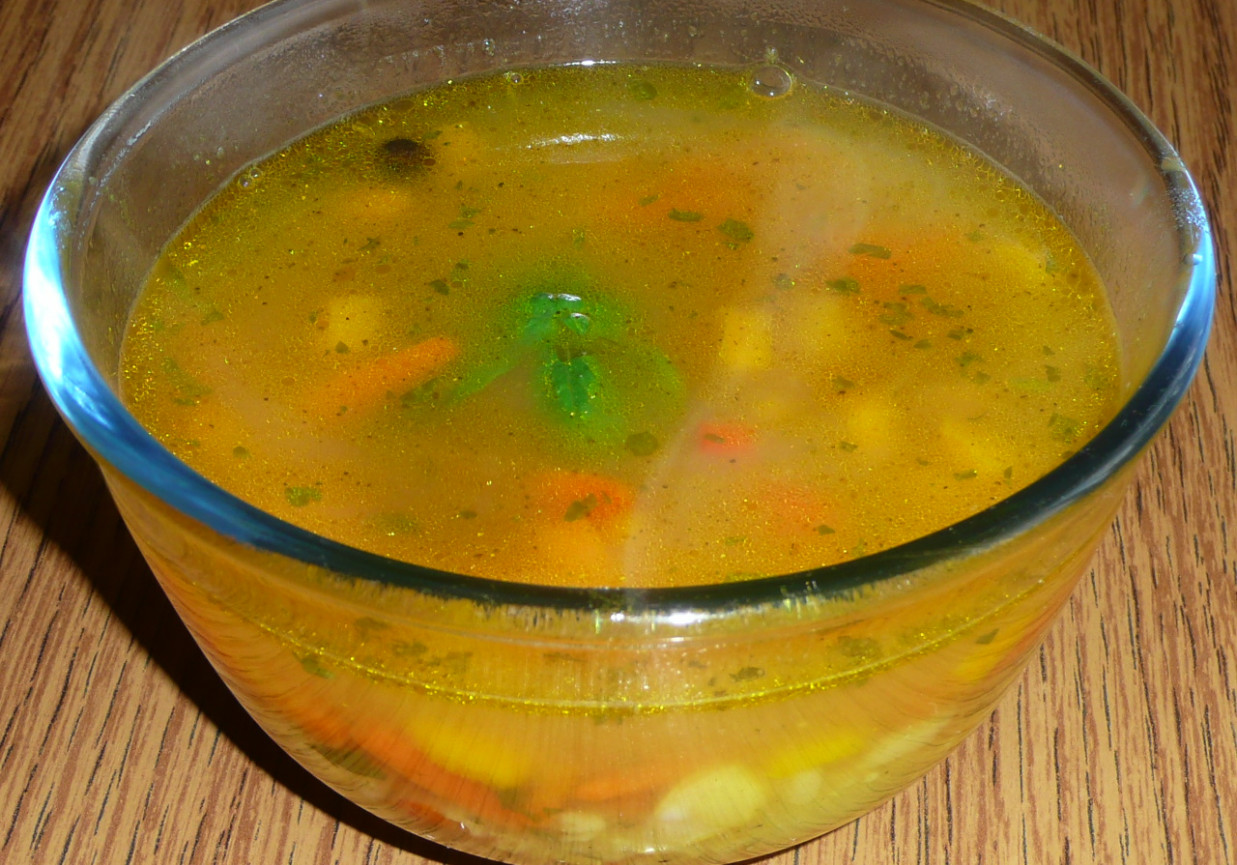 Zupa z  fasolką foto