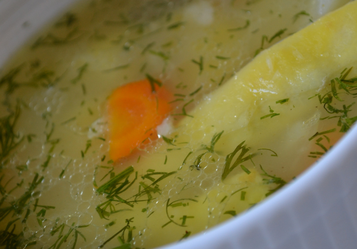 zupa z fasolki masłowej foto