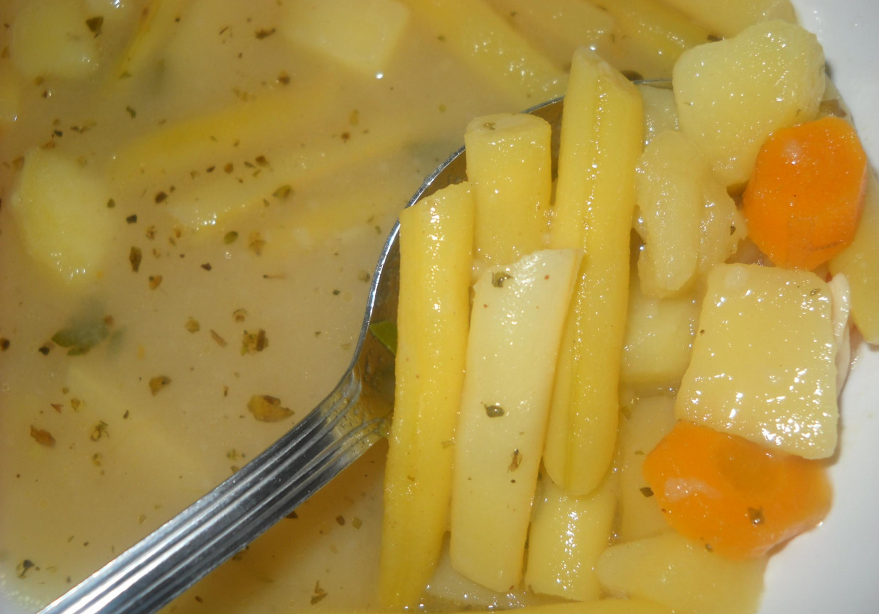 Zupa z fasolki szparagowej babci foto