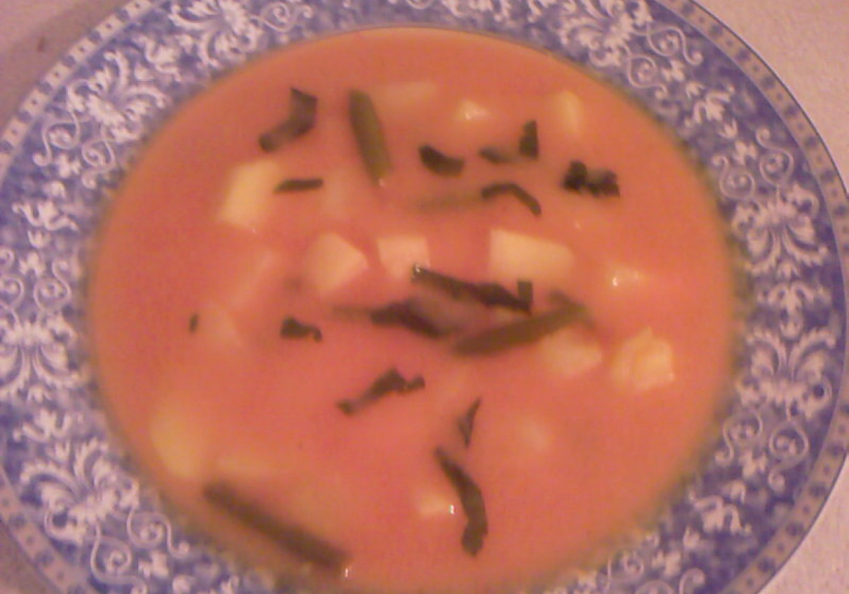 Zupa z fasolki szparagowej po Gospodarsku foto