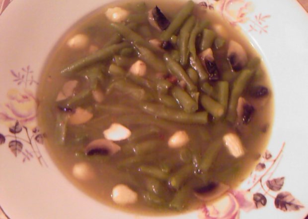 Fotografia przedstawiająca Zupa z fasolki szparagowej po Senatorsku
