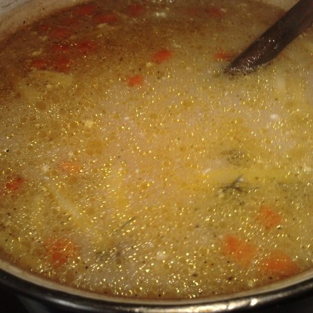 Krok 5 - Zupa z fasolki szparagowej foto