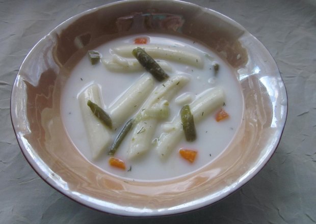 Fotografia przedstawiająca Zupa z fasolki szparagowej