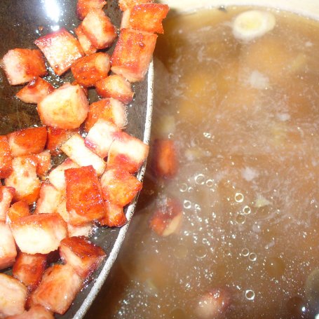 Krok 5 - Zupa z grochem i ziemniakami  foto