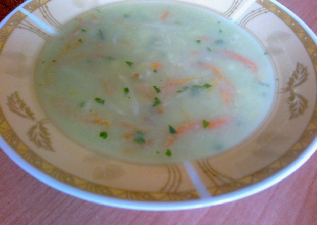 Fotografia przedstawiająca Zupa z groszkiem