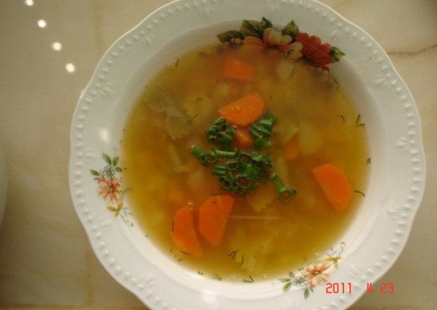 Fotografia przedstawiająca Zupa z groszku łuskanego - żółtego wersja na ostro