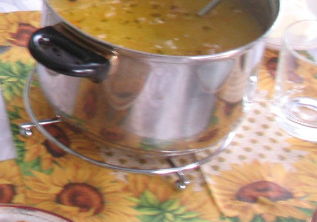 Zupa z groszku foto
