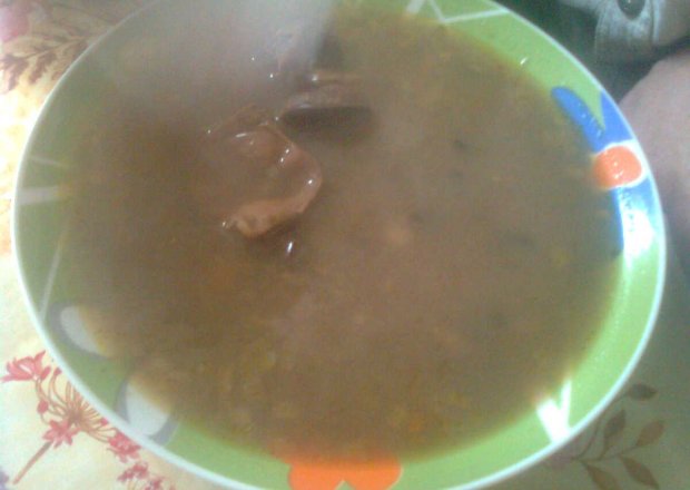 Fotografia przedstawiająca zupa z grzybów