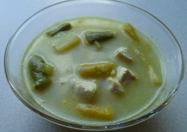 Fotografia przedstawiająca Zupa z imbirem