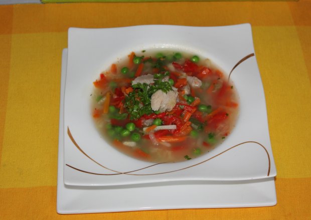 Fotografia przedstawiająca Zupa z indykiem