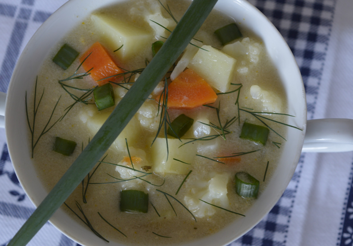 Zupa z kalafiora foto