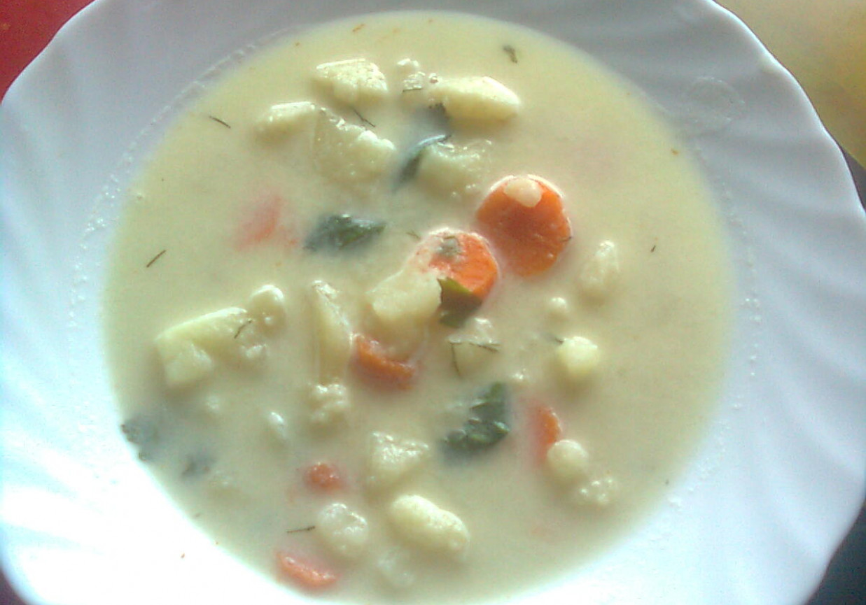 Zupa z kalafiorem II foto