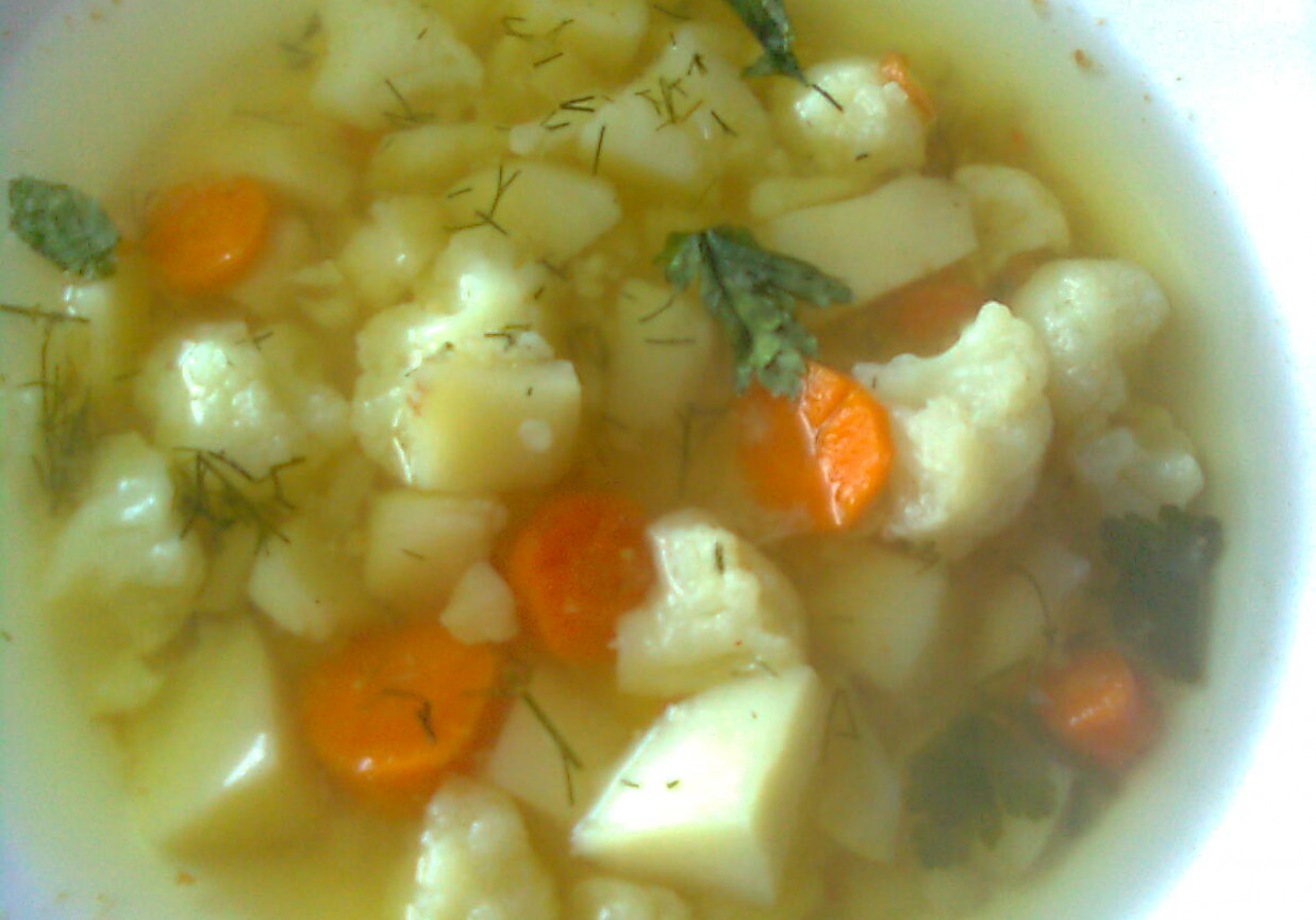 Zupa z kalafiorem foto
