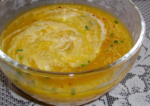 Fotografia przedstawiająca Zupa z kalarepki  - miksowana