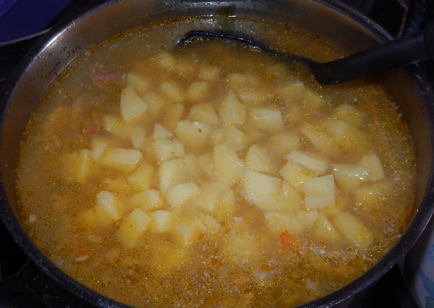 Fotografia przedstawiająca Zupa z kalarepki po śląsku - OBERIBA
