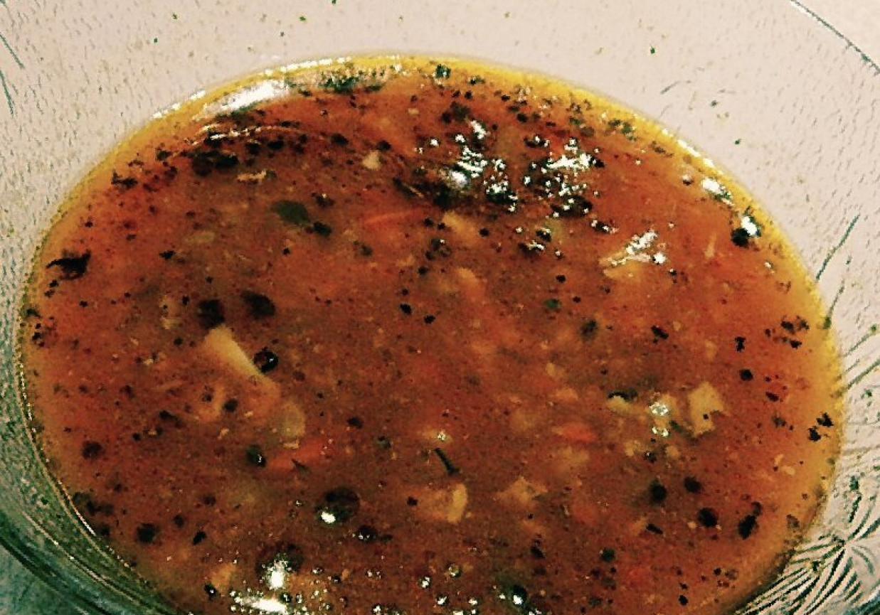 Zupa z kani a'la gulaszowa foto