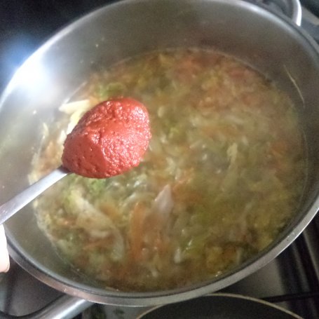 Krok 6 - Zupa z kapusty pekińskiej foto