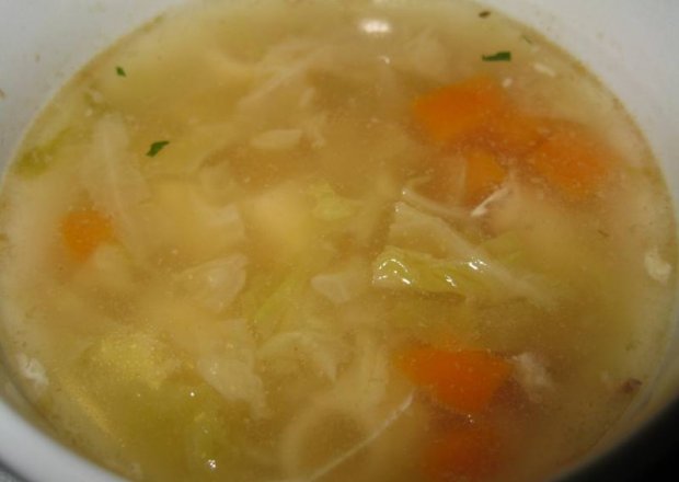Fotografia przedstawiająca Zupa z kapusty
