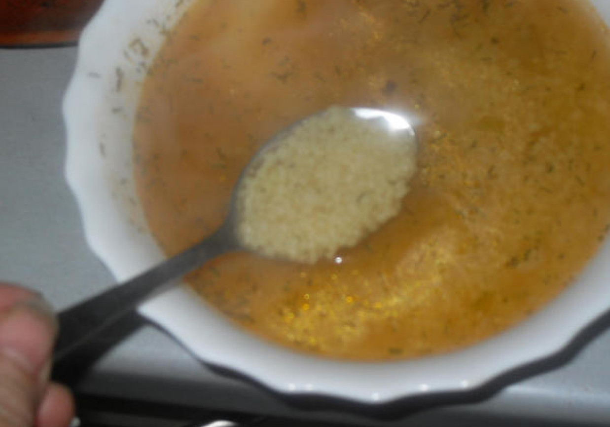 Zupa z kaszy jaglanej foto