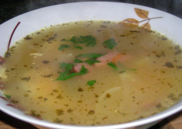 Fotografia przedstawiająca Zupa z kiełbasą