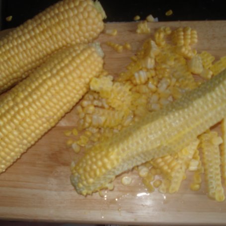 Krok 3 - Zupa  z kukurydzą w roli głównej foto
