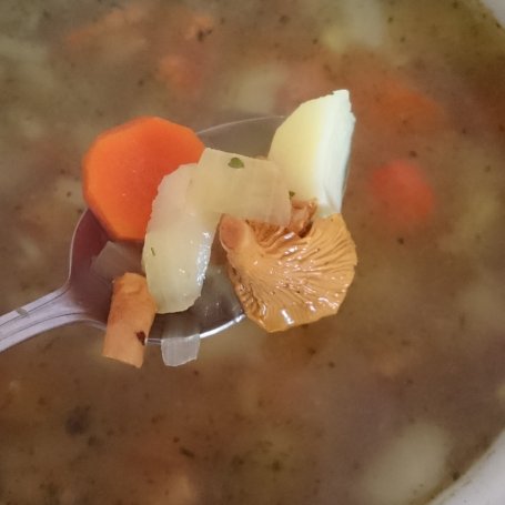 Krok 3 - Zupa z kurek (kurkowa) z ziemniakami i koperkiem foto