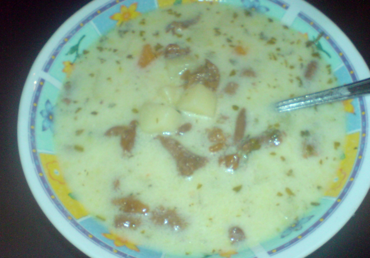 zupa z kurek foto
