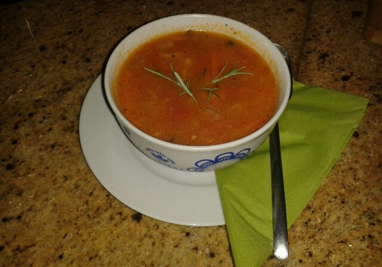 zupa z łososia z warzywami foto