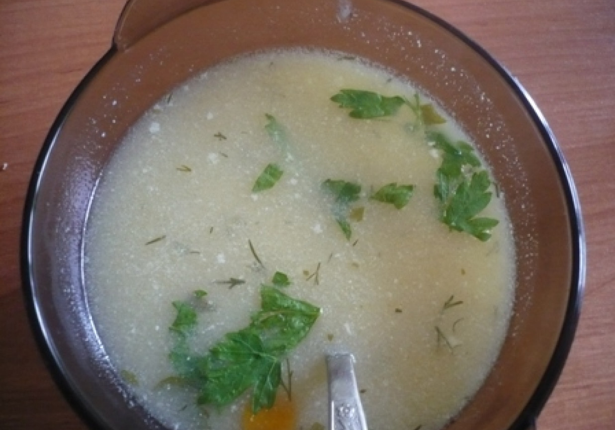 Zupa z makaronem foto