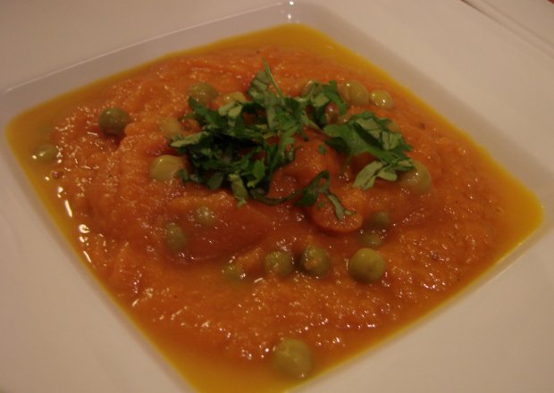 Fotografia przedstawiająca zupa z marchewki