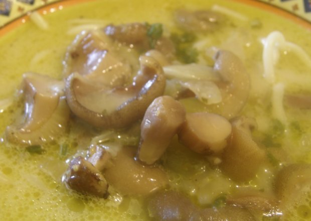Fotografia przedstawiająca Zupa z maslaków