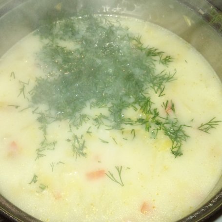 Krok 5 - Zupa z młodej kapusty z rabarbarem foto