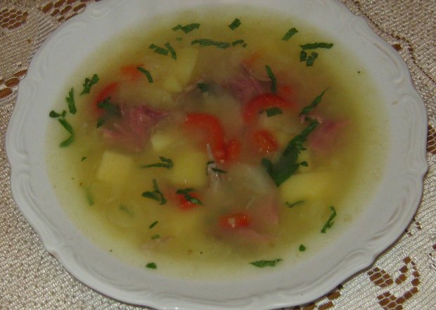 Fotografia przedstawiająca Zupa z papryką