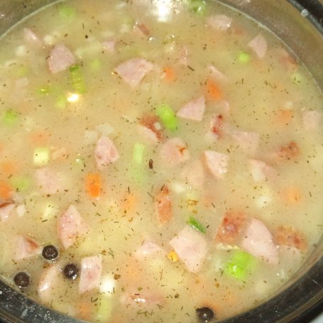 Krok 6 - Zupa z pęczakiem i fasolą foto