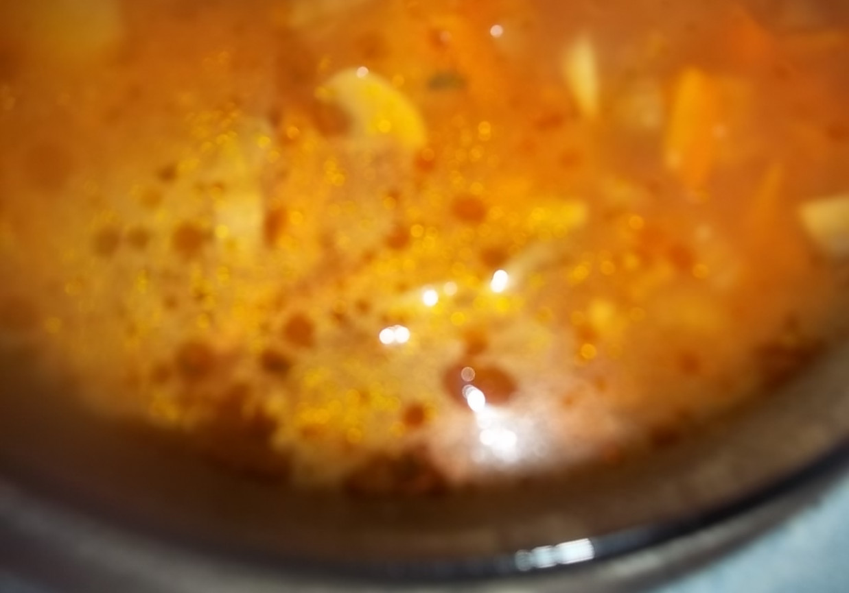 Zupa z pieczarkami foto