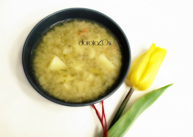 Fotografia przedstawiająca Zupa z pora