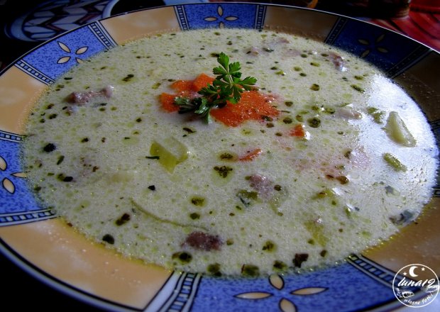 Fotografia przedstawiająca Zupa z porów