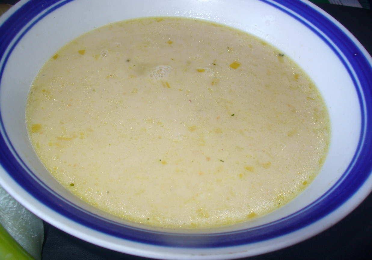 Zupa z porów foto