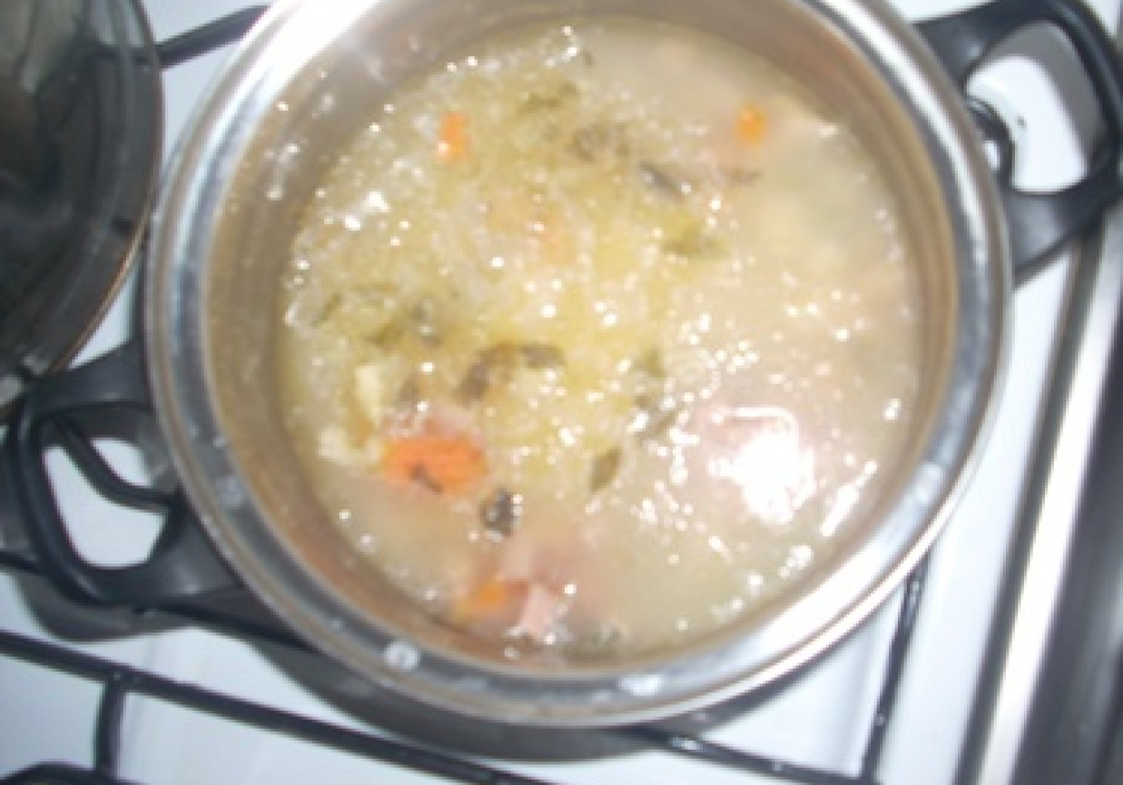 zupa z ryżem foto