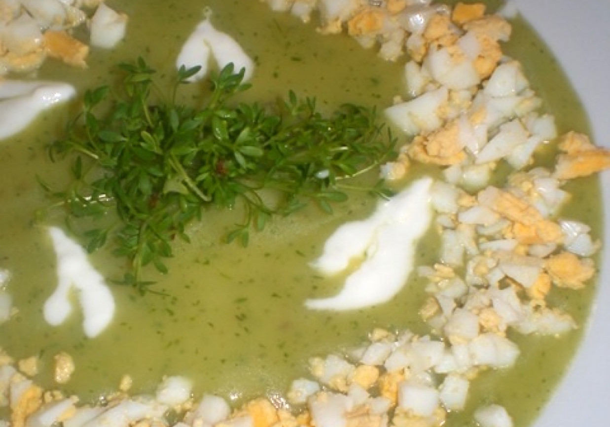 Zupa z rzeżuchy foto
