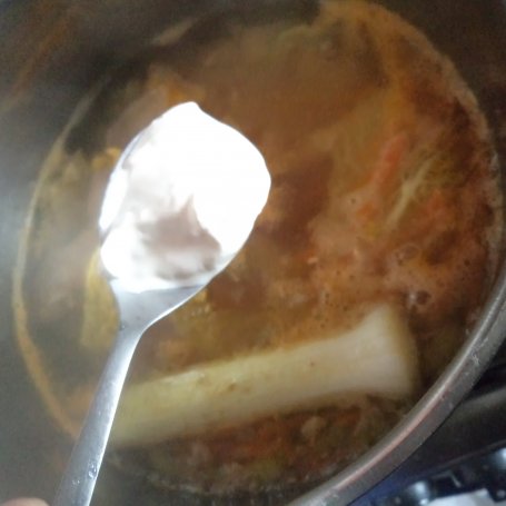 Krok 5 - Zupa z selerem naciowym i fasolką konserwową :) foto