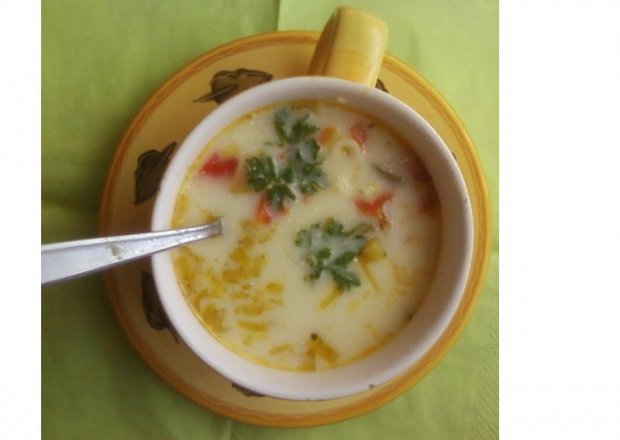 Fotografia przedstawiająca Zupa z serków topionych