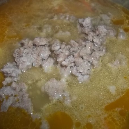 Krok 7 - Zupa z soczewicą i mielonym mięsem foto