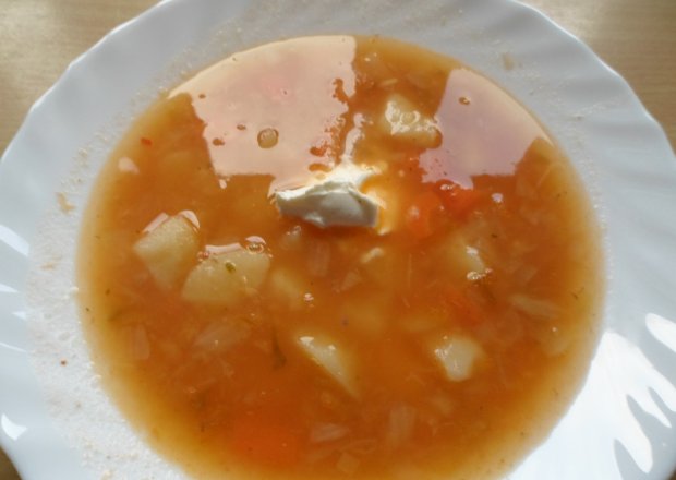 Fotografia przedstawiająca Zupa z soczewicy